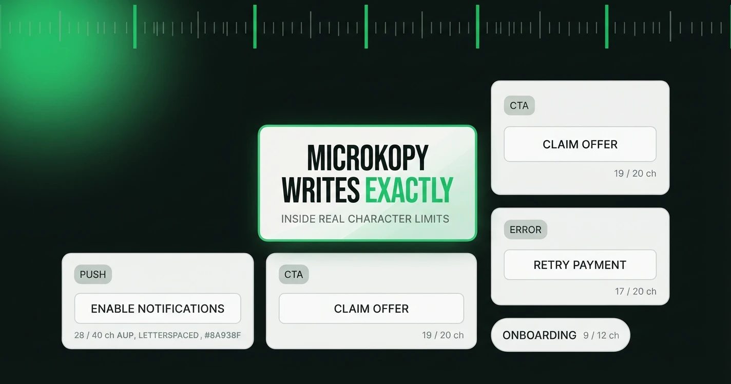 Cover illustration for “How to Write Microcopy in UI”